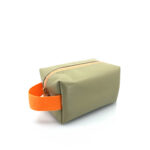 kaki-camel-oranje etui