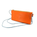 Crossbody trio - oranje - oker - multiblauw