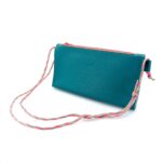 Crossbody trio - teal - zalm - multioranje