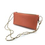 Crossbody trio - zalmoranje - khaki - multiegeel.